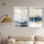 Gilded Coastal Calm Blue Art -2020668575-2020668589