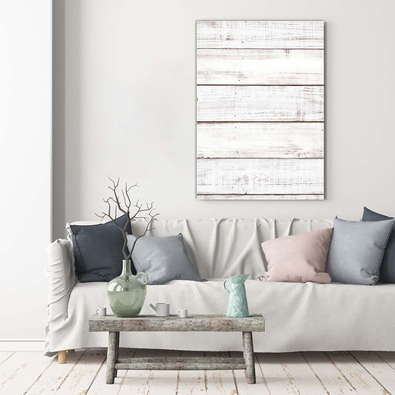 Wooden Wall - Wrapped Canvas Print
