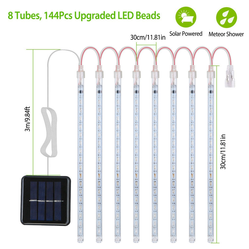 Tangina 144 - Bulb 16.14'' String Light, White