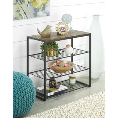 Batterton 24.8 " W Steel Shelving Unit