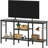 TV Stand for TVs up to 55 Inches, Modern Entertainment Center with Soundbar Shelf & Open Storage Shelves, Media Console with Cable Management for Living Room, Bedroom, Home Office