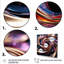 Or et rose hypnotique abstrait en spirale I - abstrait spirales murales-49760765-254651112