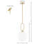 Luminaire suspendu Janina