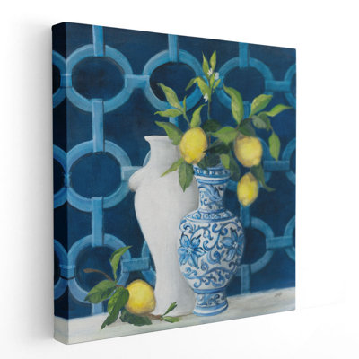 «Chinoiserie Delight», reproduction d'art sur toile