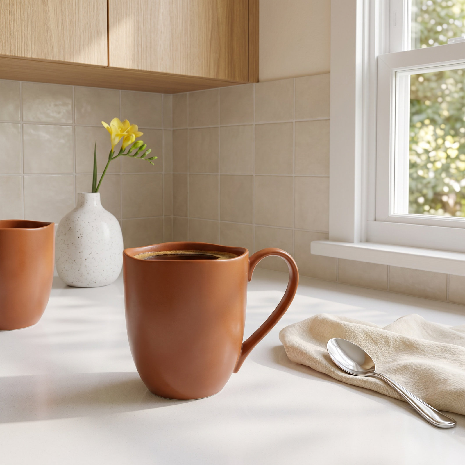 Heirloom Mug, Terracotta