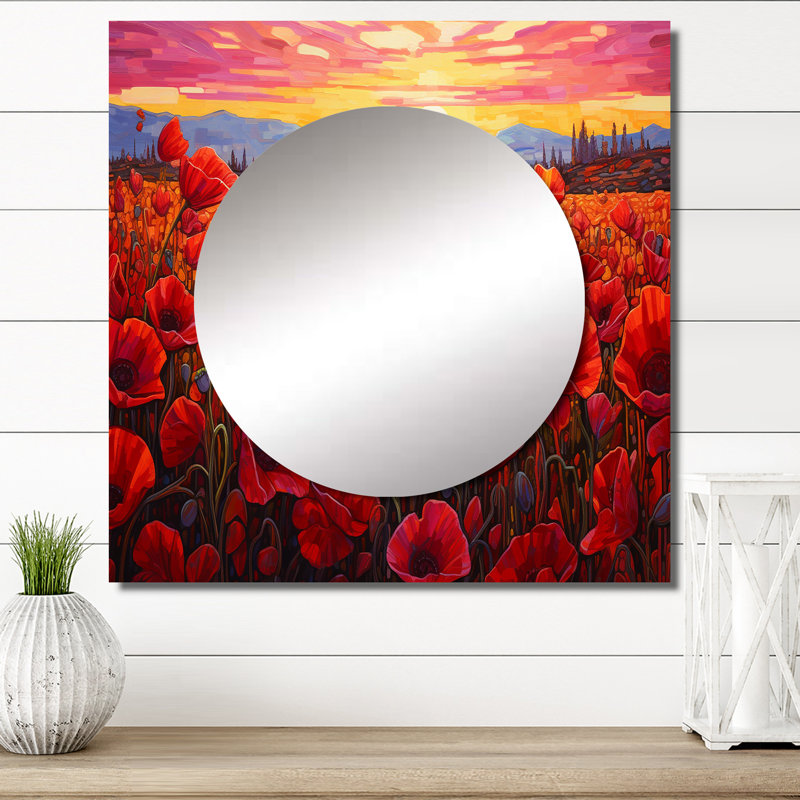 Miroir mural Eddra, 29 po x 29 po