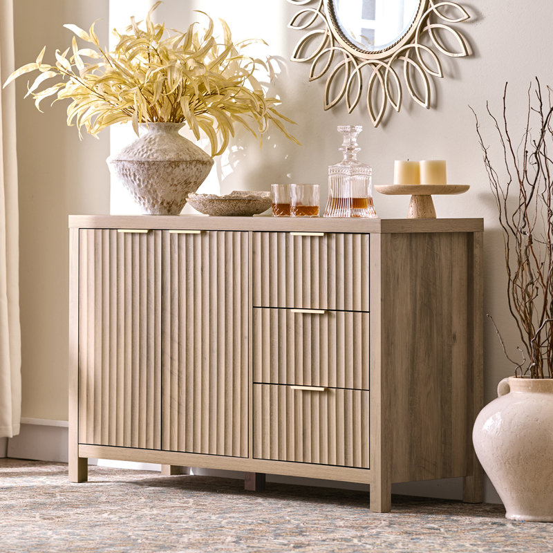 119cm Sideboard, Sand Oak