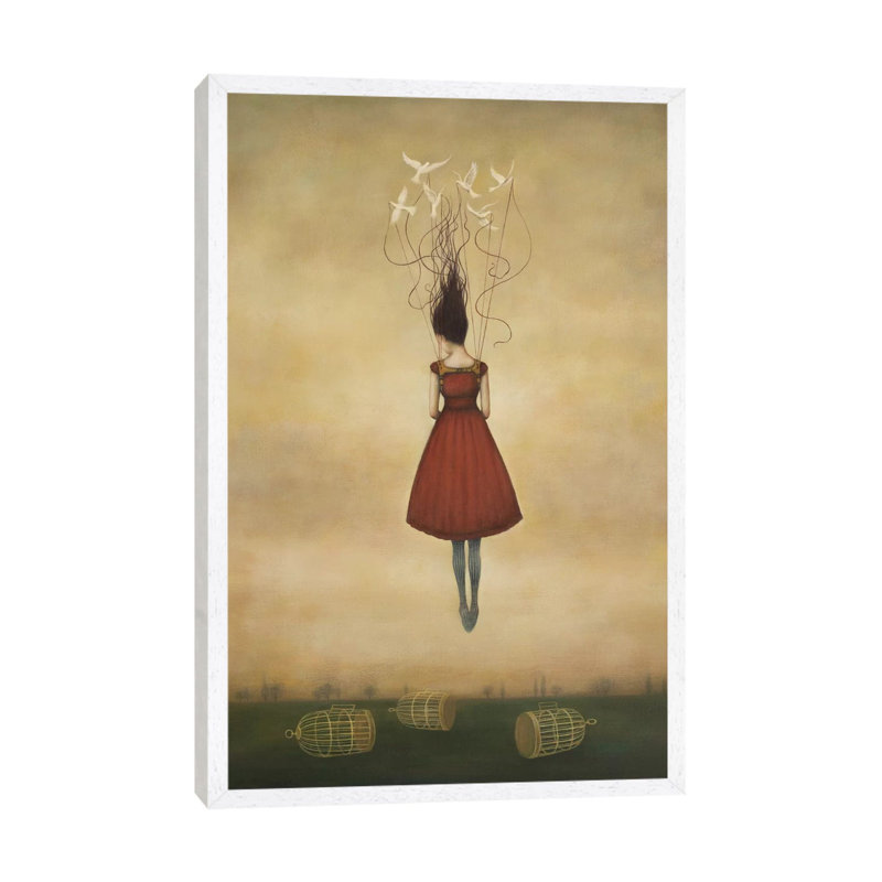 Duy Huynh - Print on Canvas, 66.04 cm H x 45.72 cm W, White Framed