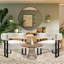 Fauteuil d'appoint à oreilles Macao-932995631