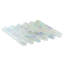 Carrelage mural mosaïque en verre brique irisée 1 x 2 11,73 po x 11,73 po Speckle (0,95 pieds carrés / feuille)-86558182