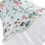 26cm H Cotton Empire Lamp Shade ( Screw On ) in Blue