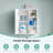  24 in. W x 7 in. D x 28 in. H Wall Bathroom Cabinet Over The Toilet Storage-1244435559