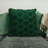2pcs Soft Faux Fur Cream Shamrock Decorative Lucky Clover Throw Pillowcase for Spring Home Bed Sofa Couch.-117873298
