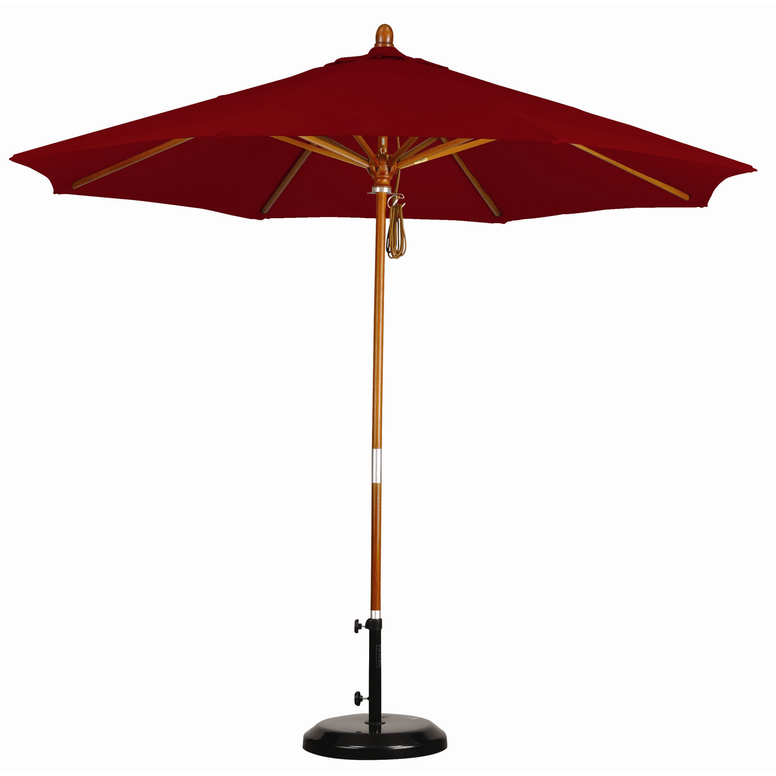 Manford 90'' Sunbrella® Outdoor Umbrella, Canvas Terracotta Sunbrella® Canvas