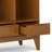 Harper 42"W Solid Hardwood 9 Cube Mid-Century Modern Bookcase with 3 Drawers-921754433