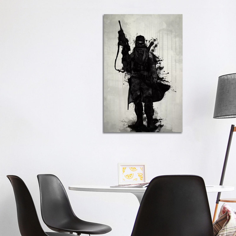 Post-Apocalyptic Warrior by Nicklas Gustafsson - Wrapped Canvas Gallery-Wrapped Canvas Giclée