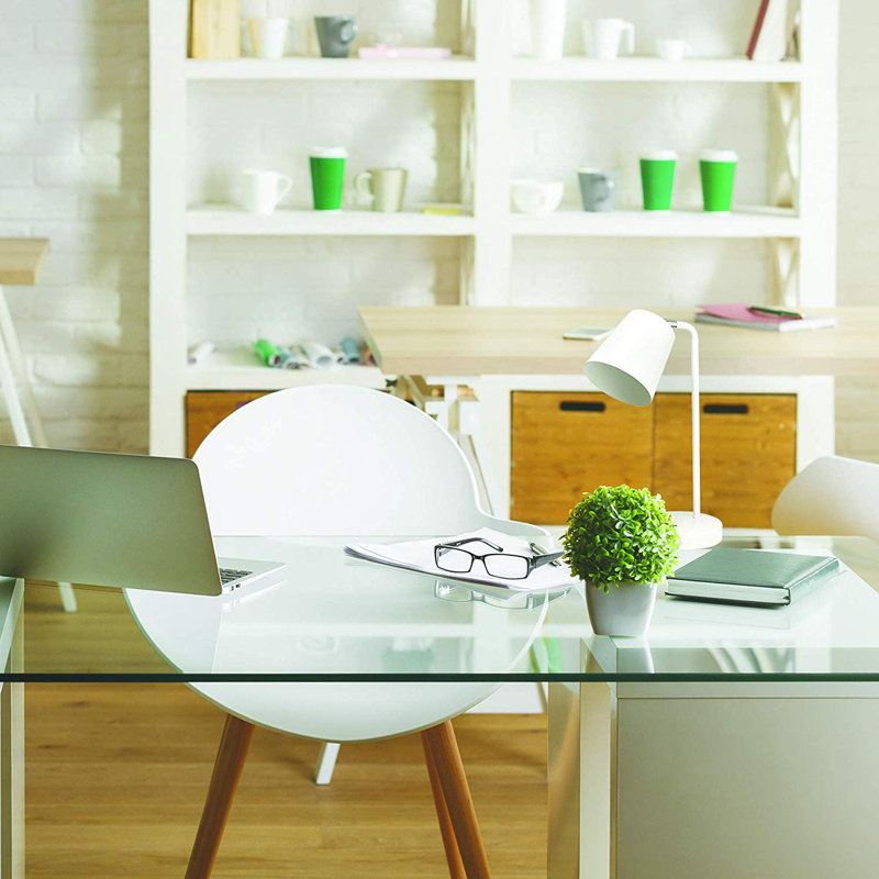 Pfeiffer Adjustable Metal Desk Lamp, White