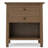 Warm Shaker 24"W Solid Wood Transitional Nightstand With Drawers And Open Shelf-1116410292