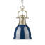 Luminaire suspendu 1 lumière avec chaîne Cajoux-107150047-107150051-107150057