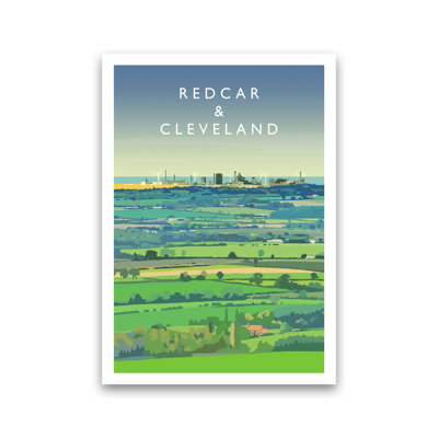 Redcar And Cleveland by Richard O'Neill - Print