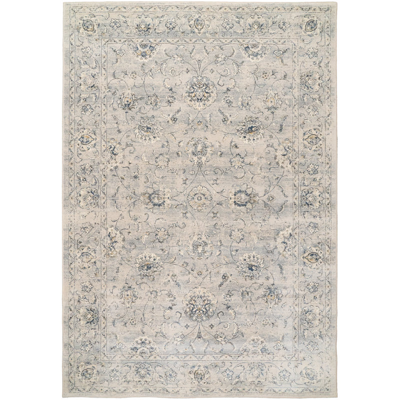 Attell Floral Indoor Rug, Rectangle 7'10" x 11'2"