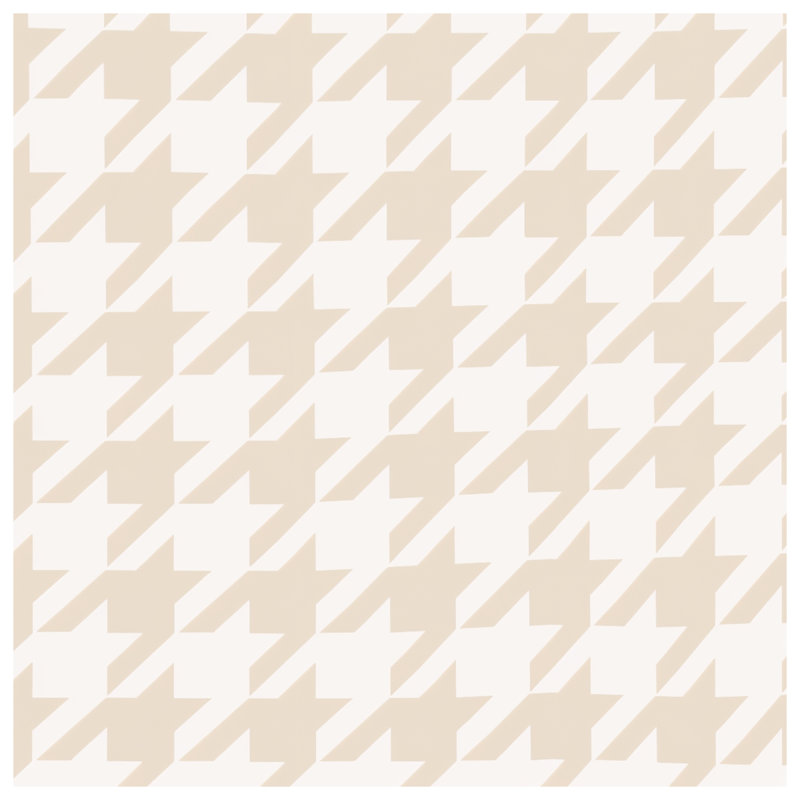 Rideaux de fenêtre beige à motif pied-de-poule, voilages et voilages bloquants - 1 panneau, 50" x 80" - 1 Panel, Sheer