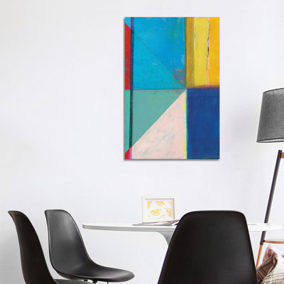 Colorful Geometrics II by Jodi Fuchs - Wrapped Canvas Painting