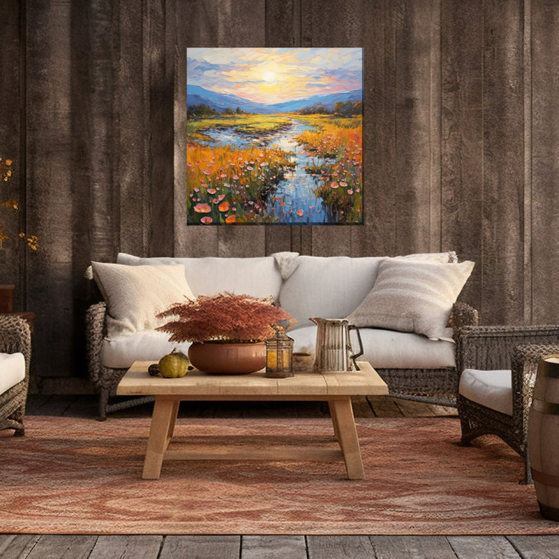 Art sur toile Summit Creek