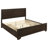  Alekzandra 5-piece Eastern King Bedroom Set Dark Cocoa-99302229