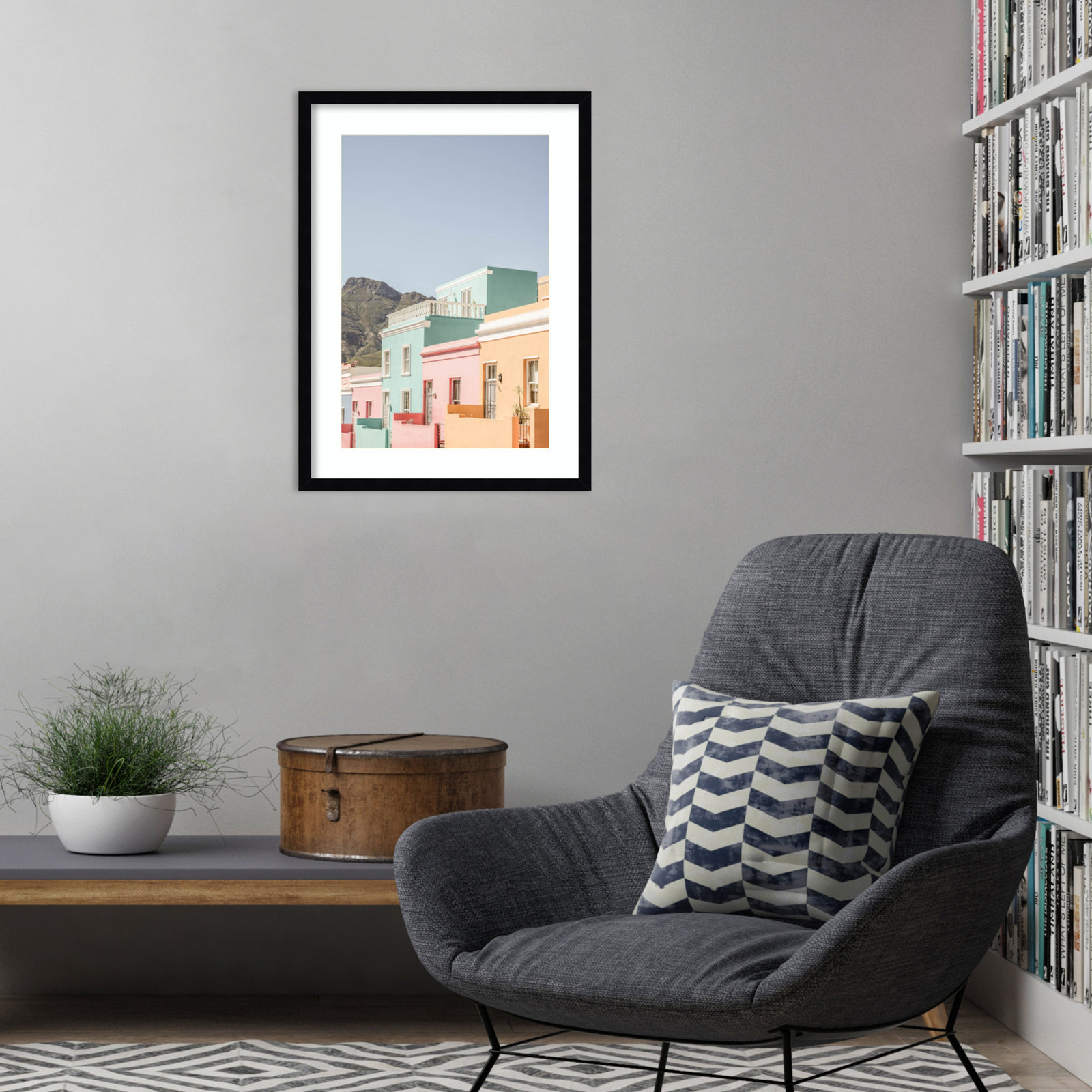 Oleg "Happy Days" Print by Shot by Clint, Black, 25" H x 19" W