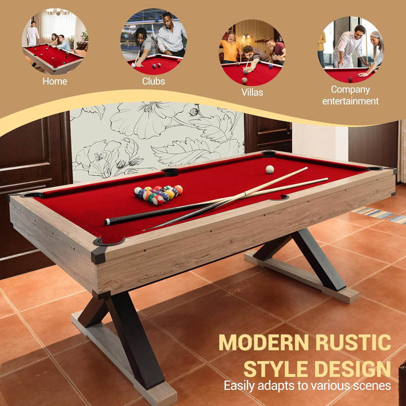 FXSGER 213.3cm L Pool Table