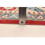Tapis rouge foncé Maleaha Gazni 5 pi 7 po x 7 pi 10 po