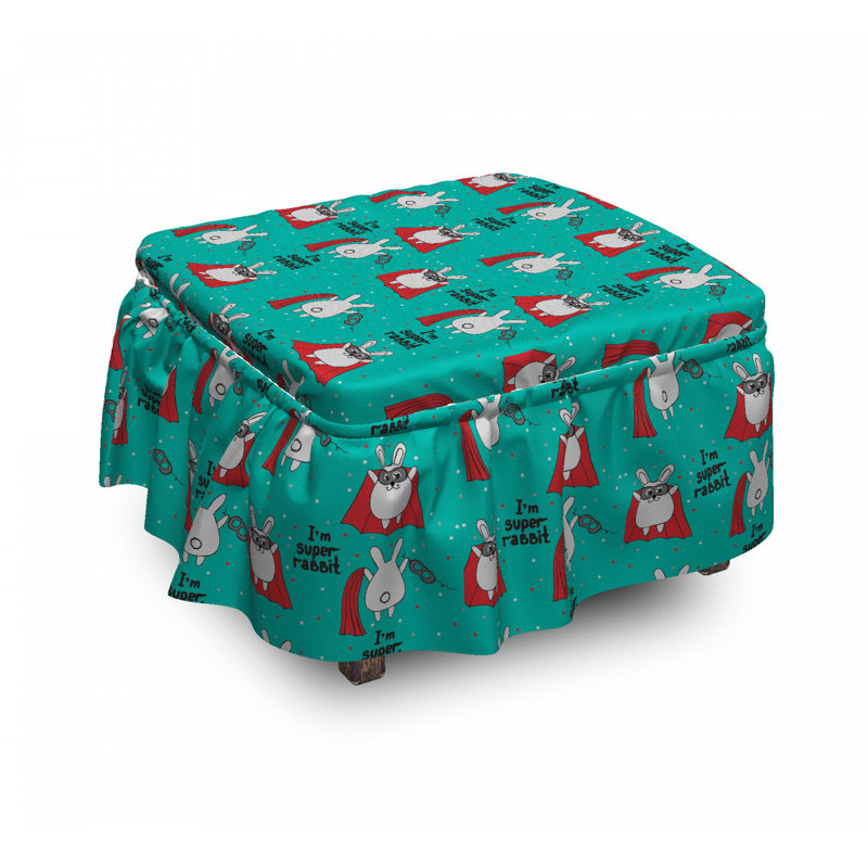 Housse pour superhero de repose-pieds cape mask