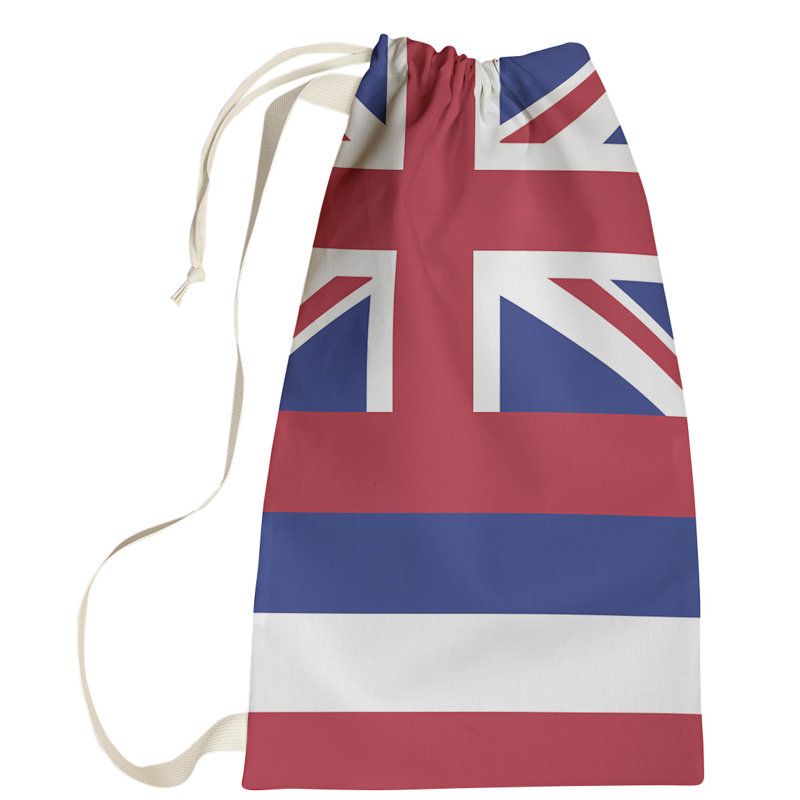 Sac à lessive US State flag, Petit (H 64 po x l 20 po x 1,5 po), Hawaii