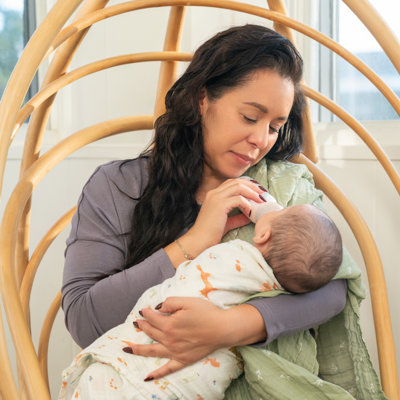 Swaddle Cotton Muslin, Sage Woodland 4 pack
