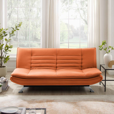 Bridglal 196.1Cm Wide Tight Back Convertible Sofa