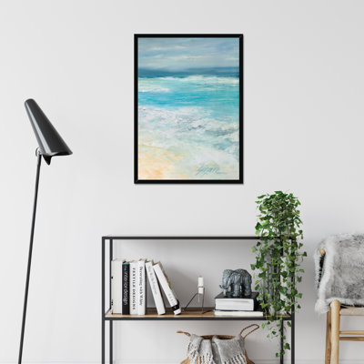 Storm At Sea II by Suzanne Wilkins - Painting