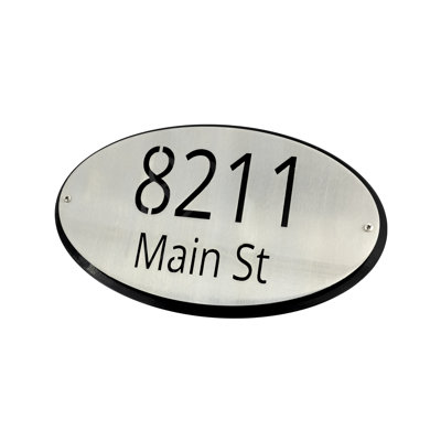 Oval Wall Plaque