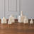 Tall Stack Ivory Ceramic Table Vase-49510916