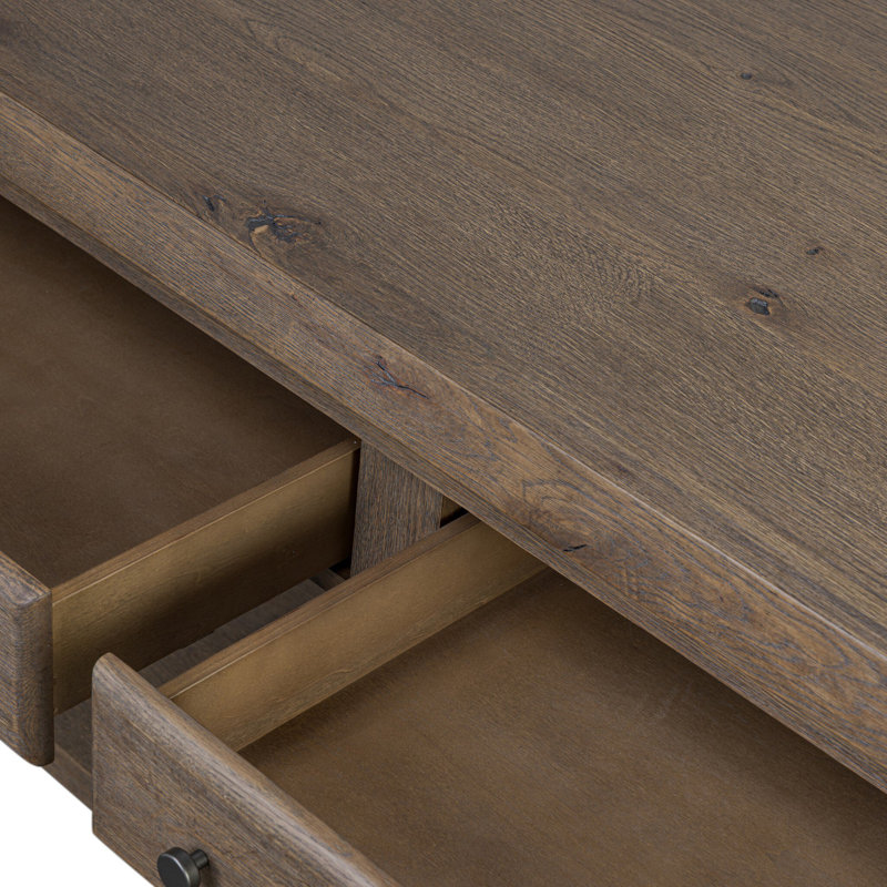 Tobiah Kitchen Island-Brown Oak