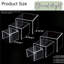 Ensemble de comptoir en acrylique 6 pièces Risers-1978693140-1978693141