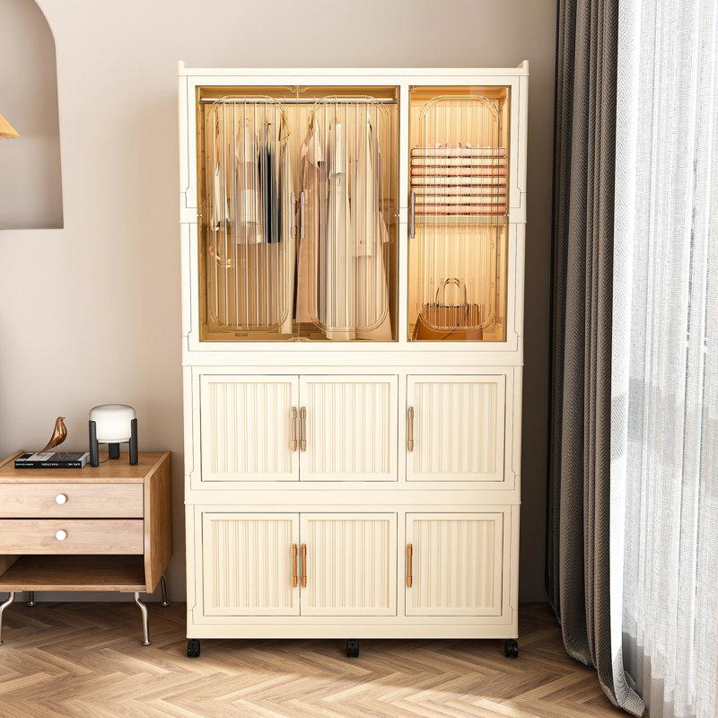 Organisateur de garde-robe portable pour vêtements