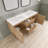 Alcester 59.2'' Double Bathroom Vanity with Resin Top-374267003