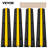 Cable Protector Ramp, 4 Packs 1 Channel Speed Bump Hump, Heavy Duty Rubber