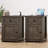 Azella 1-Drawer Frame End Table Set with Storage and Built-In Outlets-598837375