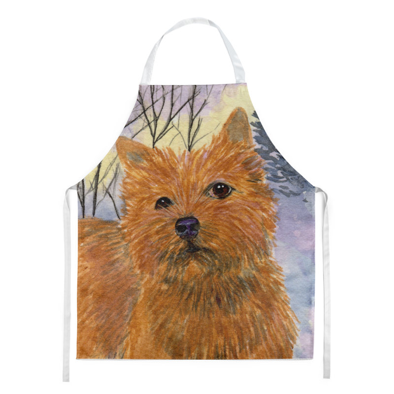 No Pattern Bib Apron