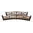 Japanese Garden Bridge with Finials