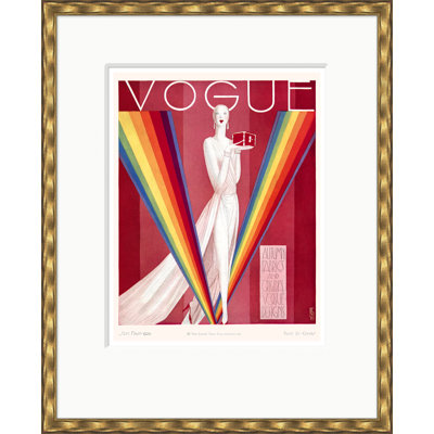 Vogue Cover, Gift Of Glamour, Eduardo Garcia Benito, September 1, 1926 Print by Eduardo Garcia Benito