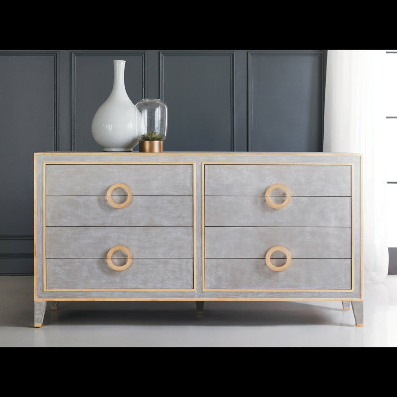 Modern History 8 - Drawer Solid Wood Dresser