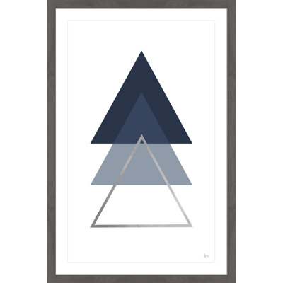 Blue Ascension II - Single Picture Frame Print